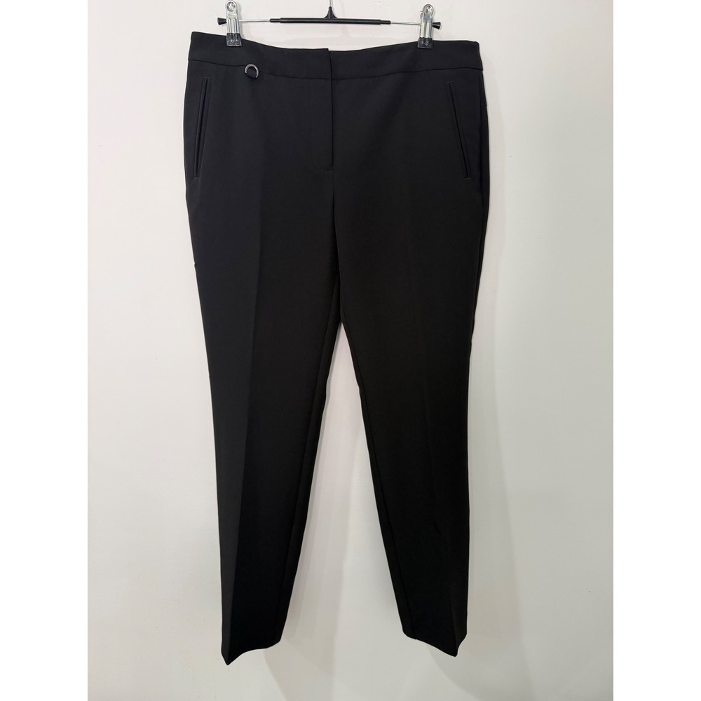 Adrianna Papell Womens Black Tapered Ankle Dress Pants Size 8 AD1S300257